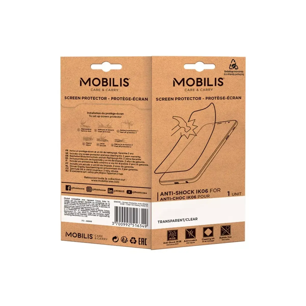 Защитное стекло Mobilis Samsung Galaxy Xcover 5 Photo 3