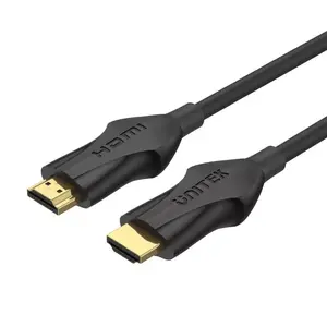 HDMI cable Unitek C11060BK-3M — HDMI Type A male to A male, 3 m, HDMI 2.1, 48 Gbit/s, ARC, black