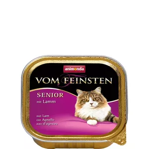 Wet cat food animonda Vom Feinsten 100 g — Senior, Lamb