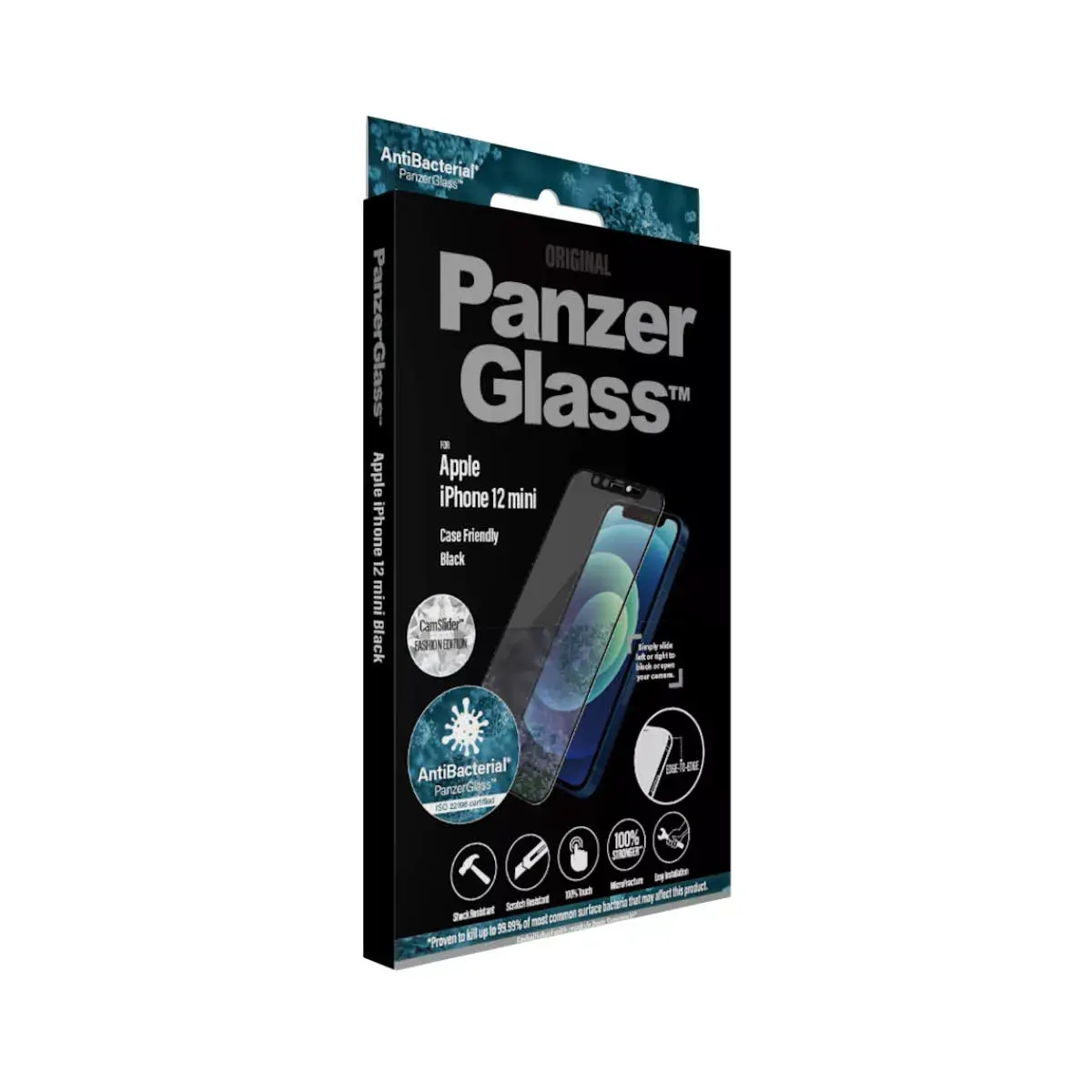 Ekrāna aizsargstikls PanzerGlass Apple iPhone 12 Mini Photo 4