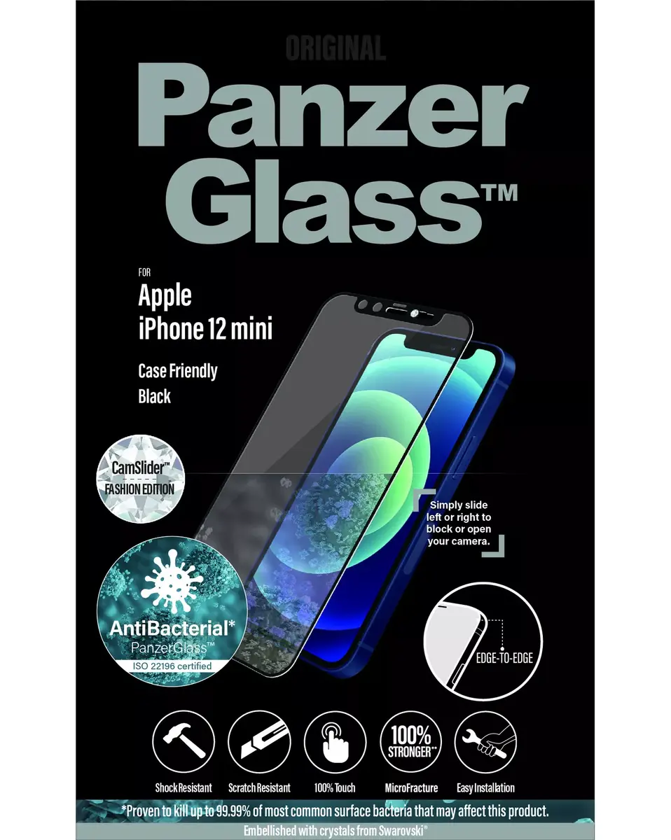 Ekrāna aizsargstikls PanzerGlass Apple iPhone 12 Mini Photo 8