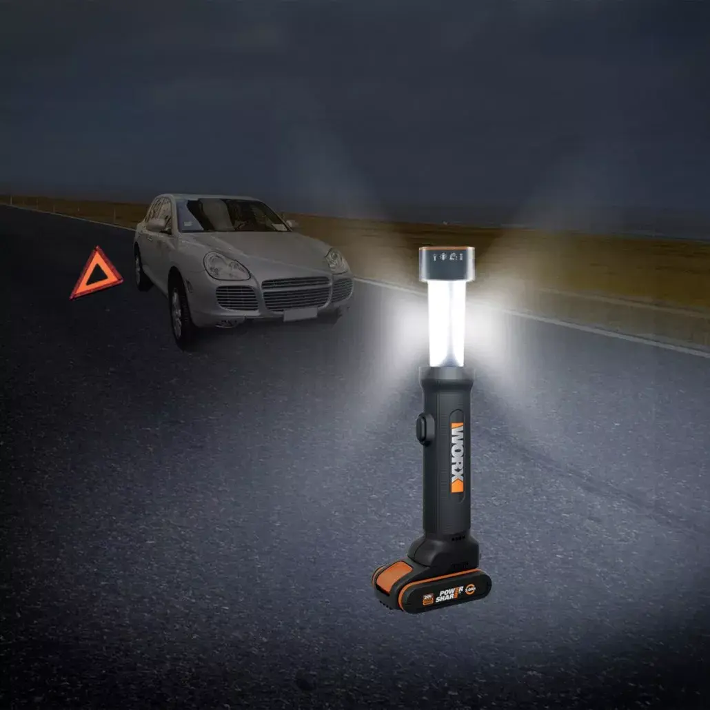 WORX WX027.9 универсальный LED‑фонарь Photo 5