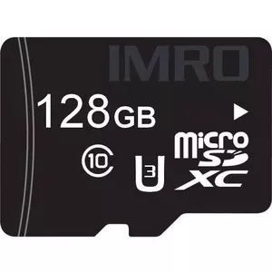 IMRO MICROSDXC 10/128GB UHS-3 ADP Memory card Klases 10