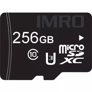 IMRO MICROSDXC 10/256GB UHS-3 ADP MEMORY CARD zibatmiņa Klases 10