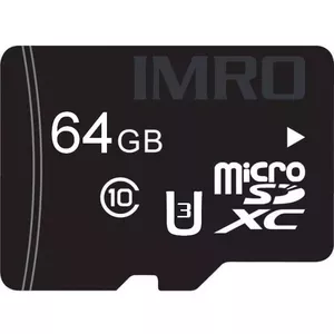 Флеш-карта IMRO 64GB MicroSDXC UHS-3 MICROSD10