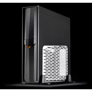Datora korpuss Silverstone RVZ02 Small Form Factor melns, sudrabs