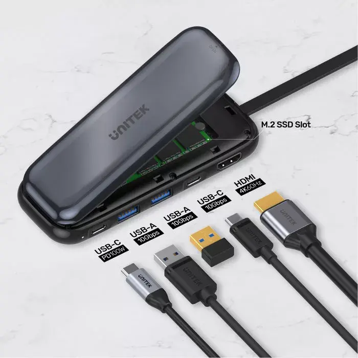 USB centrmezgls UNITEK uHUB H6 Photo 3