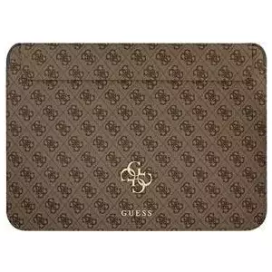 Чехол GUESS GUCS13G4GFBR для 13 дюйм ноутбука, коричневый, большой логотип