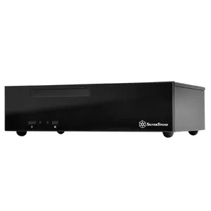 Silverstone SST-ML09B datoru korpuss & statnis HTPC Melns