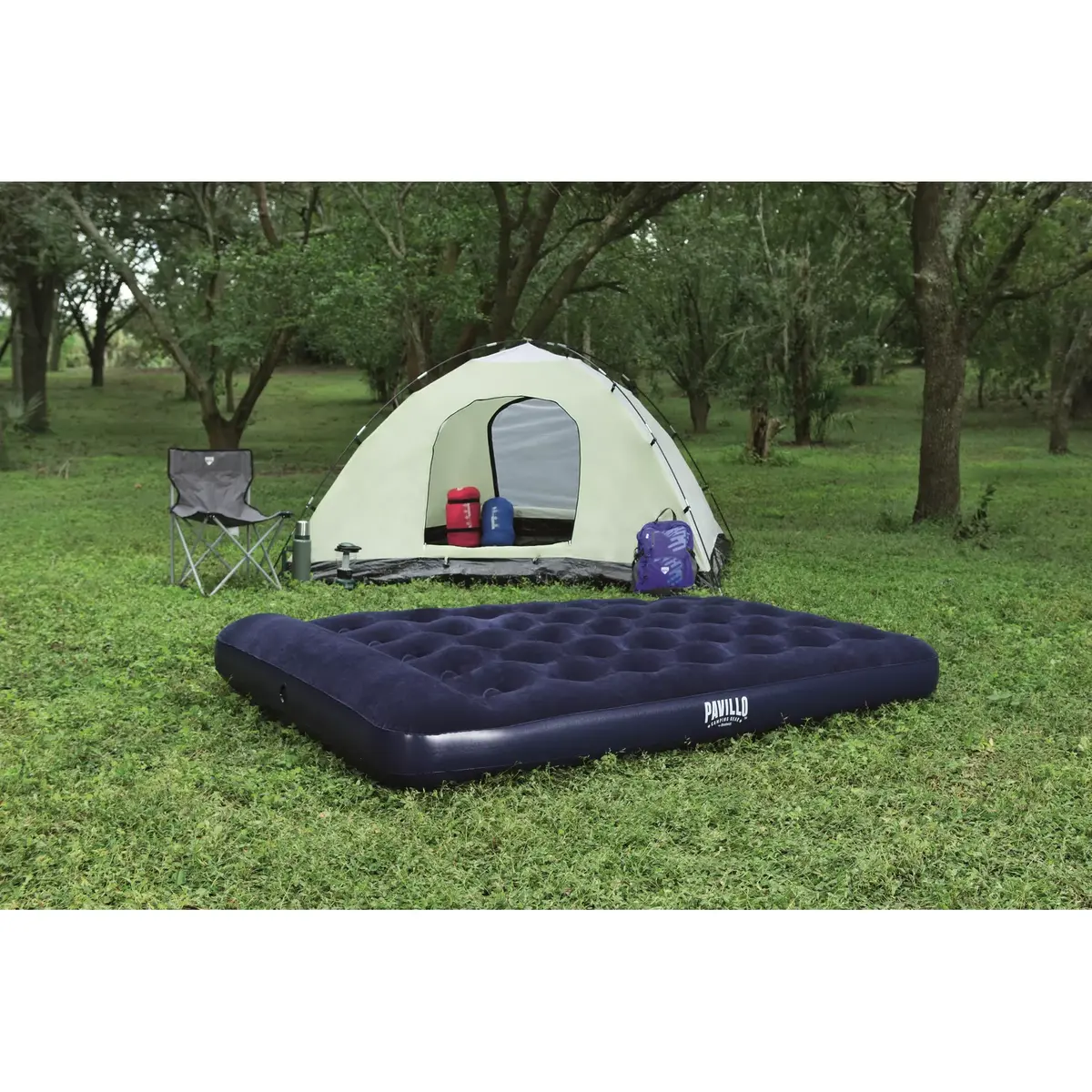 Bestway Easy Inflate Flocked double airbed 1.91x1.37x0.28 m Photo 3