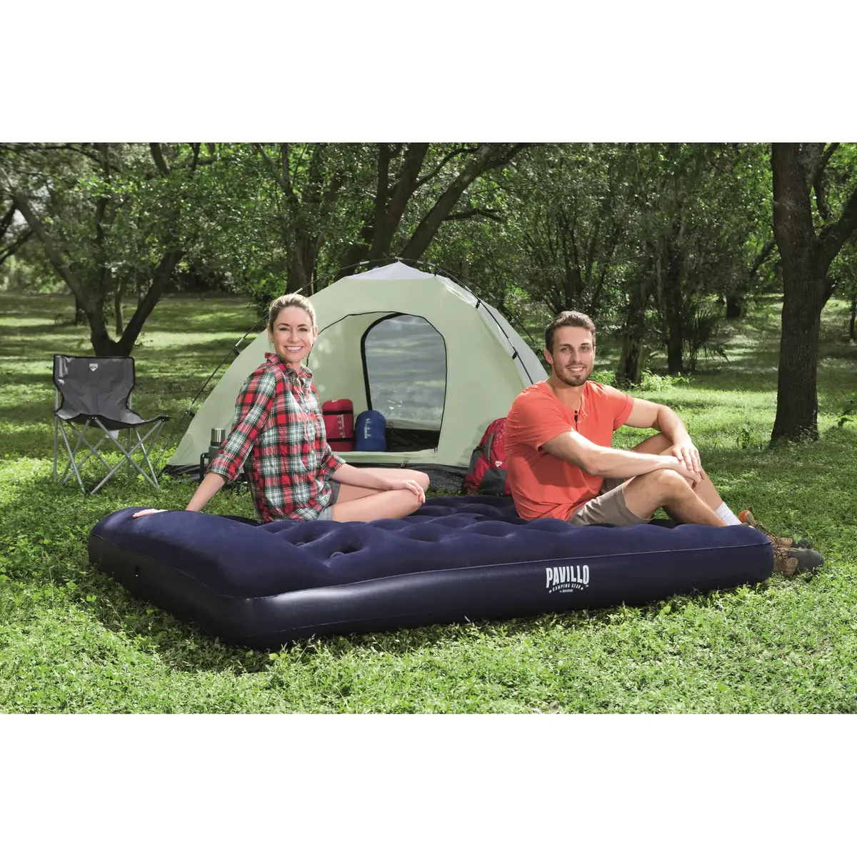 Bestway Easy Inflate Flocked double airbed 1.91x1.37x0.28 m Photo 19
