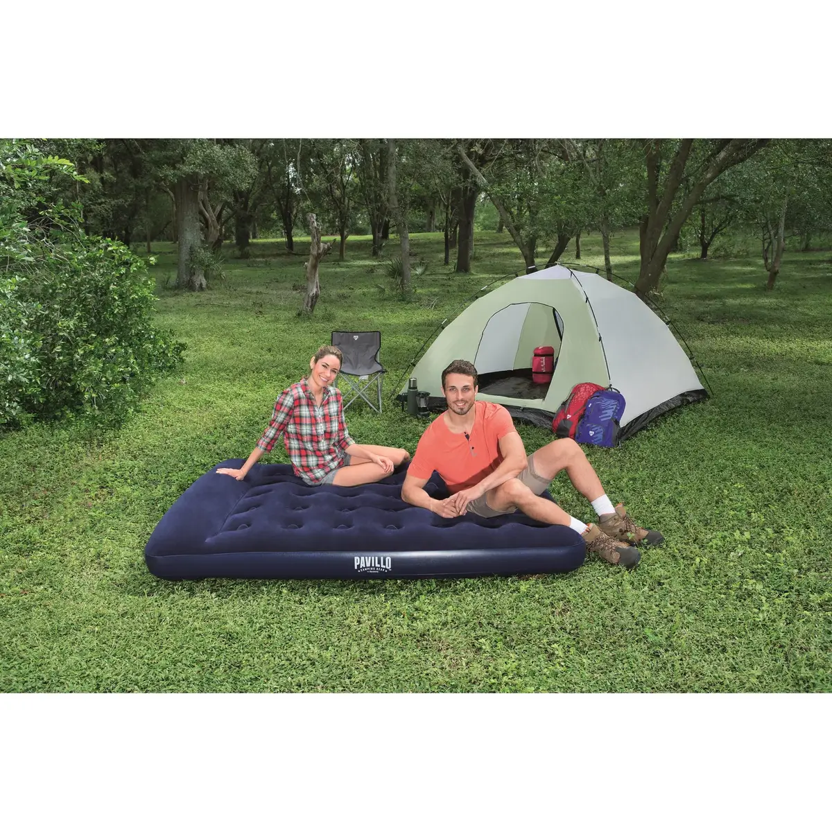 Bestway Easy Inflate Flocked double airbed 1.91x1.37x0.28 m Photo 22
