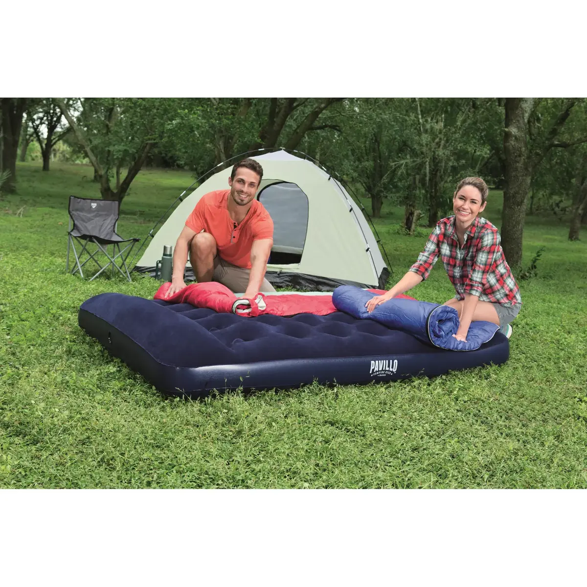 Bestway Easy Inflate Flocked double airbed 1.91x1.37x0.28 m Photo 24