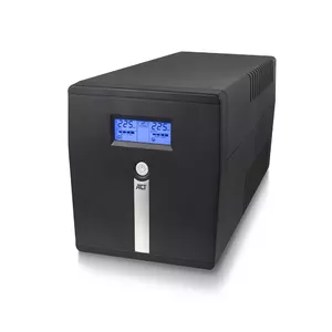 Līnijas interaktīvais UPS ACT 1000VA 600W ar AVR LCD displeju