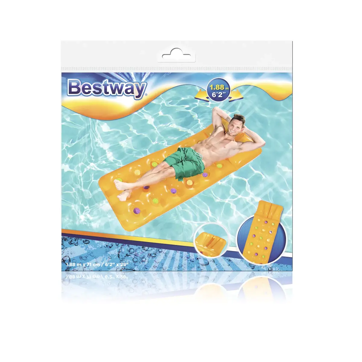 Bestway Fashion Lounge Inflatable Floating Mattress Photo 11