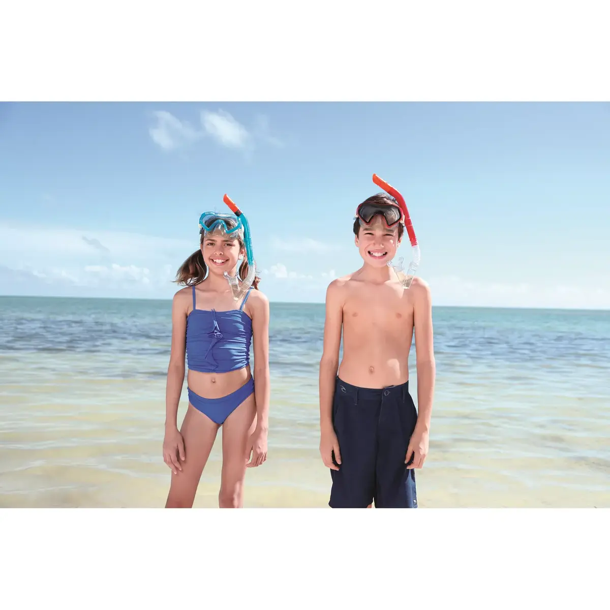 Полнолицевая маска Bestway Hydro Swim Sparkling Sea Set Photo 8