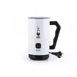 Electric milk frother/warmer Bialetti 4432 — 300 ml stainless steel, black/white