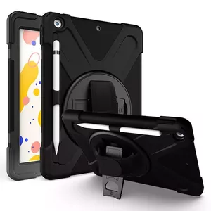 Vāks eSTUFF CHICAGO Full Body Defender gadījumam iPad 10.2 Melns