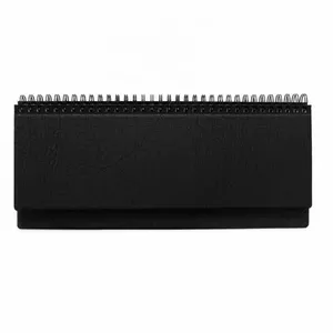Horizontal table calendar Buroodisain Memo PVC 2022, black, desktop format