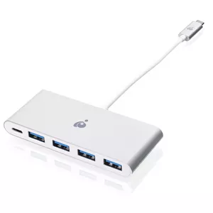 iogear GUH3C4PD interface hub USB 3.2 Gen 1 (3.1 Gen 1) Type-C 5000 Mbit/s White