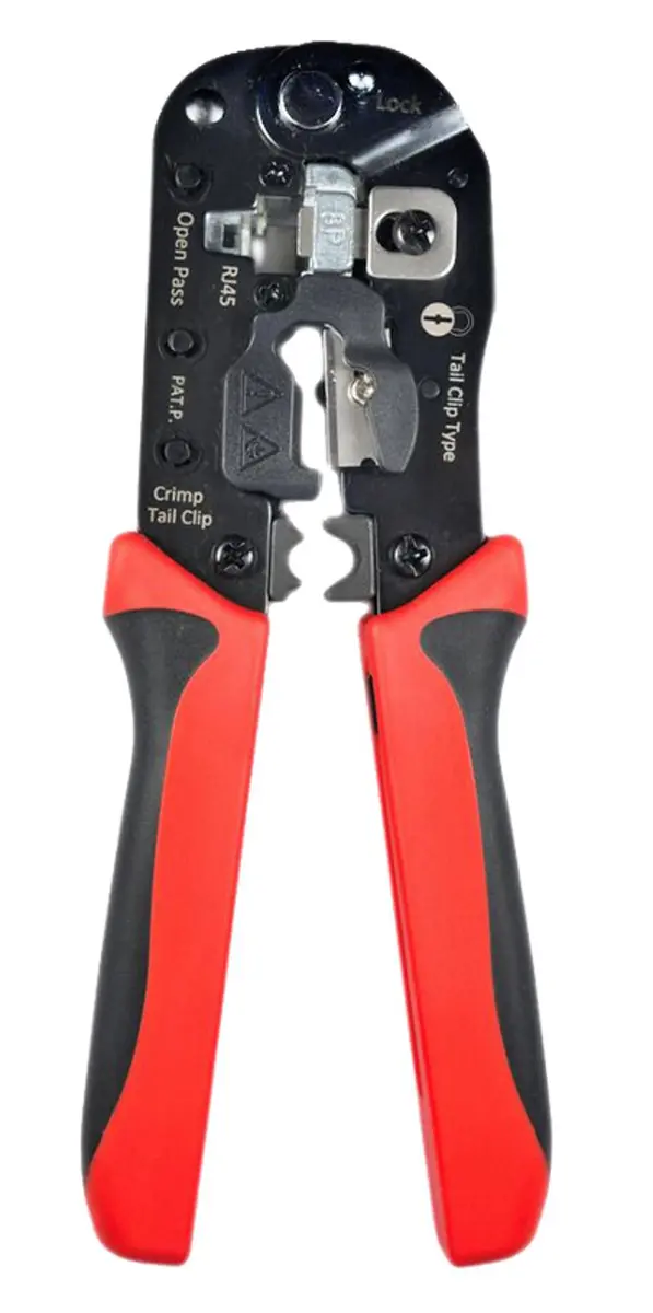 Lanview LVN125457 kabeļu knaibles sarkanas Easy-Connect