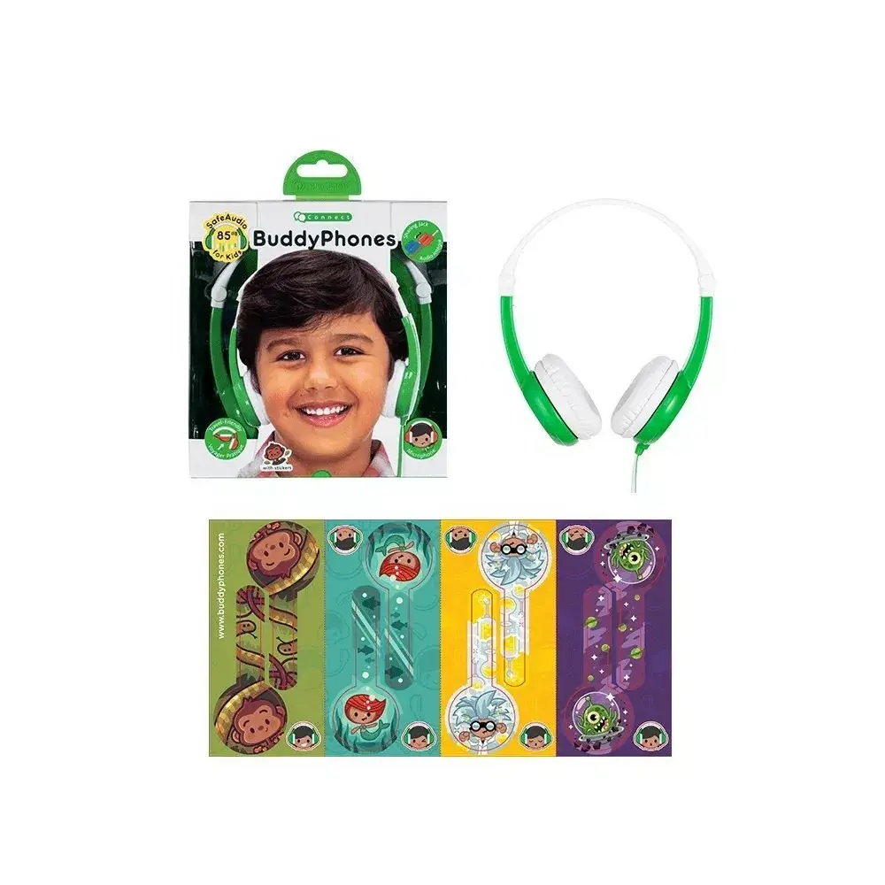 Наушники buddy phones Hedphones Connect green Photo 2