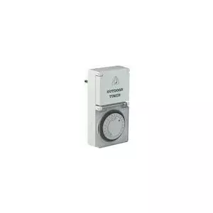 AS Schwabe 24031 Steckdosen-Zeitschaltuhr analog Tagesprogramm 3500 W IP44 (24031)