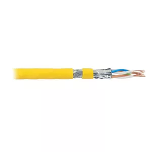 Сетевой кабель EFB Elektronik 99827.100 Cat8.2 S/FTP (S-STP) 100 м жёлтый