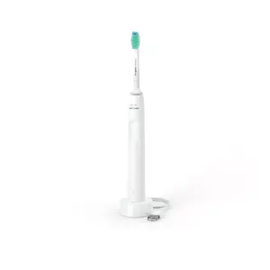 Sonic toothbrush Philips 2100 series HX3651/13 — rechargeable adult sonic toothbrush, 2‑min timer, white, 1 brush head