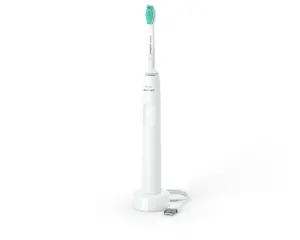 Philips Sonicare 2100 Series Sonic Electric Toothbrush HX3651/13 for Adults with Daily Care Mode, Built-in Battery, and White Color