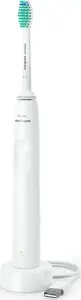 Philips Sonicare 2100 Series Sonic Electric Toothbrush HX3651/13 for Adults with Daily Care Mode, Built-in Battery, and White Color
