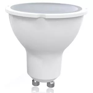LED spuldze OMEGA GU10 8W 2800K — GU10 pamatne, 8 W, 2800 K silti balta