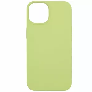 Silicone Case Evelatus for iPhone 13 — Soft Touch, Matcha Green
