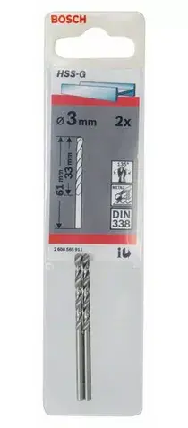 Сверло спиральное Bosch Metal drill bit HSS-G DIN 338 Photo 2