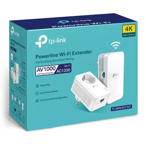 Адаптер Powerline TP-Link TL-WPA7619 KIT Photo 7