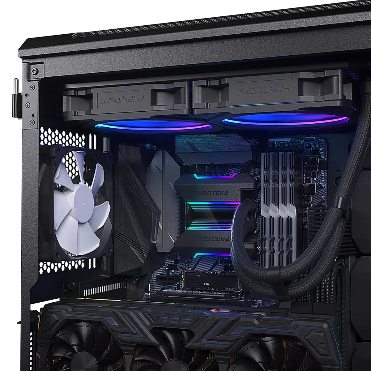 Phanteks Glacier One 280 MPH CPU liquid cooler Photo 2