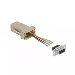Комплект сборки D-Sub 9 pin female к RJ11/RJ14 DeLOCK 66770