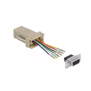Комплект сборки D-Sub 9 pin female к RJ12 6P/6C DeLOCK 66759