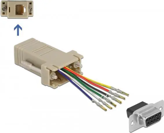 Montāžas komplekts D-Sub 9 pin female