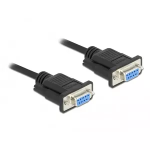Серийный кабель DeLOCK 87785 черный 2м DB-9