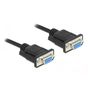 Serial Cable DeLOCK 87783 Black 10 m DB-9