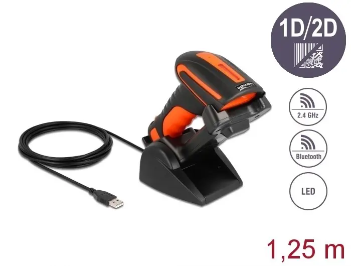 Handheld Barcode Scanner DeLOCK 90556 Photo 13