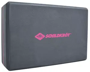 Yoga block Schildkröt Fitness Yoga Block, EVA foam, 225×150×75 mm, black