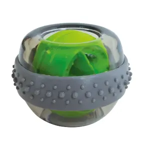 Hand gripper Schildkröt 960121 — two-tone green/grey adjustable hand strength trainer