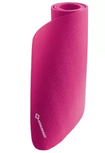 Exercise mat Schildkröt 960070 — general purpose rubber mat, 1850 mm width, 10 mm thickness, pink