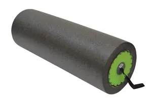 Massage Roller Set 3-in-1 Schildkröt Fitness – Foam, Ø15 cm, L450 mm, 1 kg, Black/Green