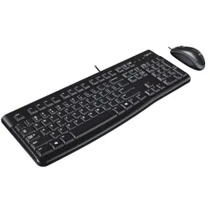 Клавиатура и мышь Logitech Desktop MK120
