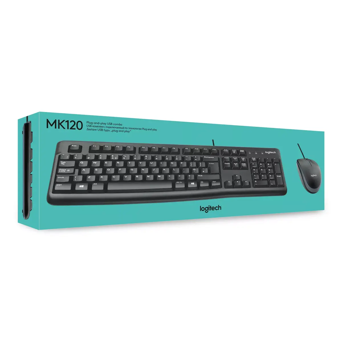 Клавиатура и мышь Logitech Desktop MK120 Photo 9