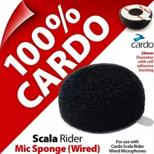 SPONGE BLK+GLUE FOR WIRE MICROPHONE