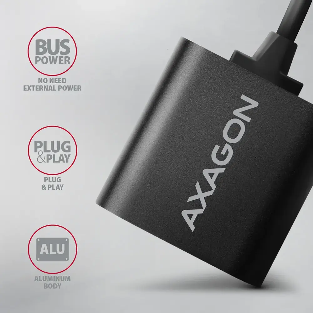 AXAGON ADA-12 External USB Sound Card Photo 4